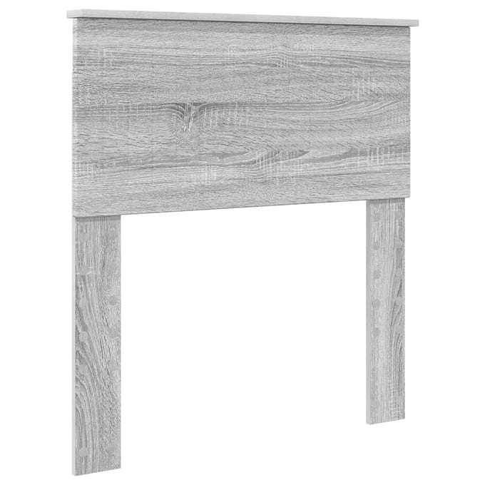 vidaXL Hoofdbord Grijs Sonoma Bewerkt hout