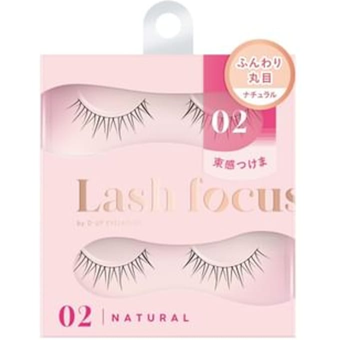 D-up - Lash Focus Natural Type 02 Cute 2 pairs