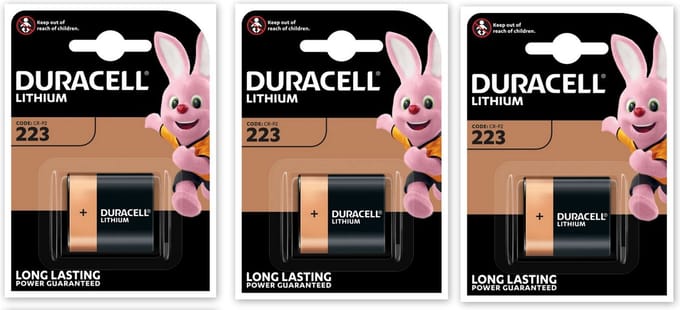 Duracell DL223A Ultra Foto bls1
