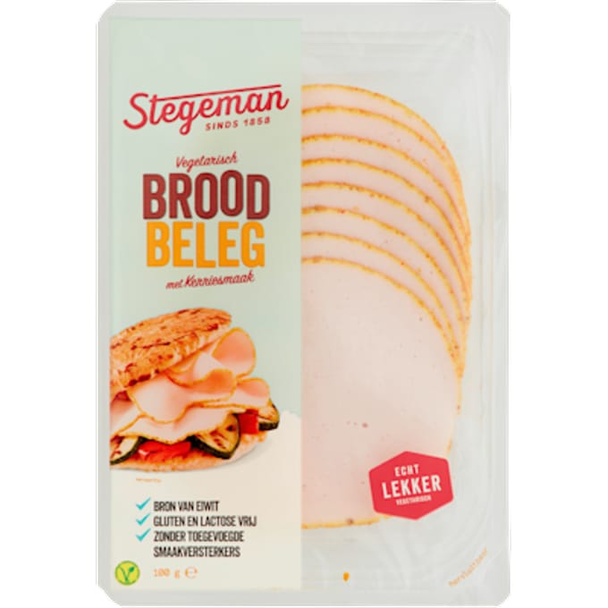 Vegetarische plakjes kerrie