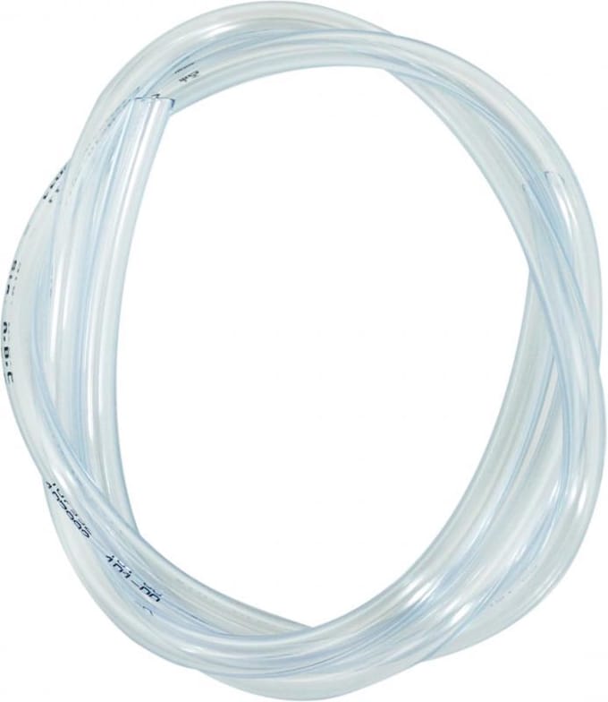 transparante benzineslang ø5x8mm x 1m voor bromfiets brommobiel cyclo motorfiets