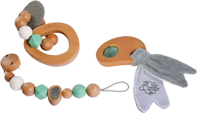 Eichhorn Baby Pure Houten Cadeauset, 3dlg.