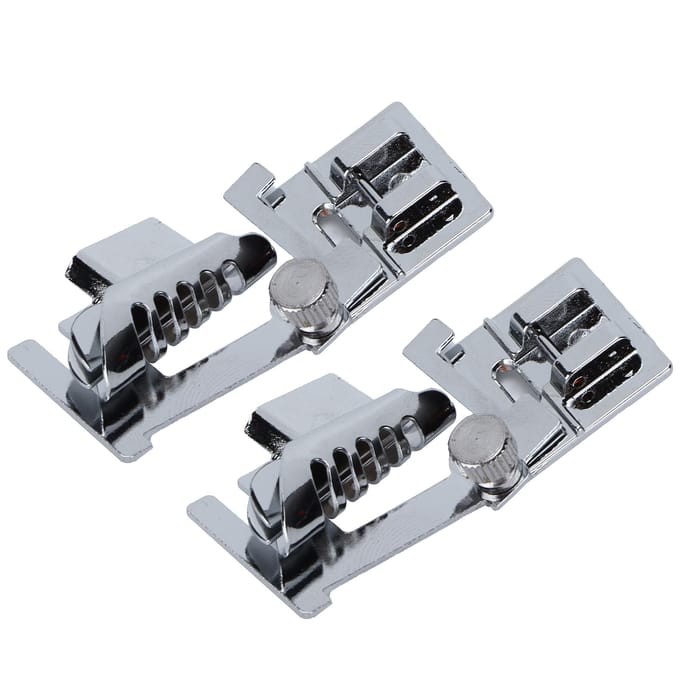 2 Stuks Biasbandvoet Multifunctionele Huishoudelijke Elektrische Naaimachines Accessoires gray