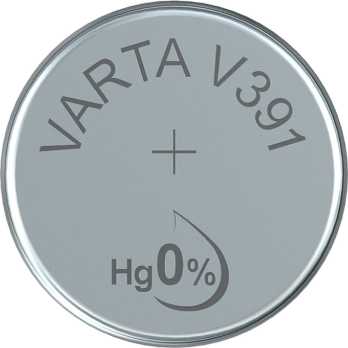 Varta knoopcel batterij V391 | SR55 | zilveroxide | 1 stuk
