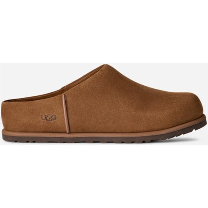 UGG® Otzo Clog in Brown, Size 5.5, Nubuck/Leather/Wool