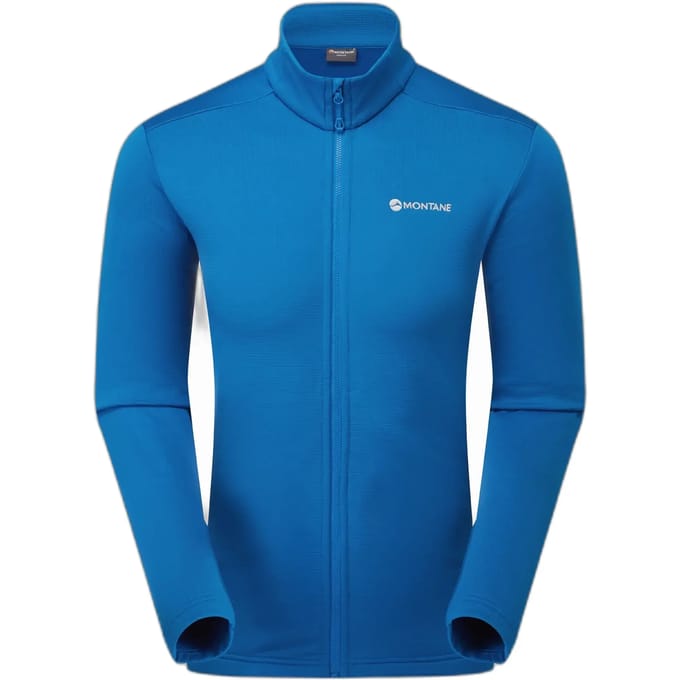 Montane Protium Fleece Met Volledige Rits Blauw M Man