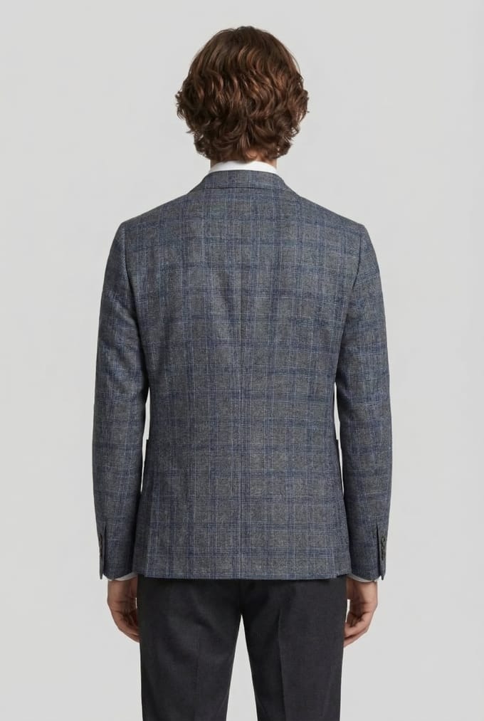 Paul Smith Jacket Unlined Grey Melange Taglia: 52 | Pantaloni da completo Outlet | Uomo | Grigio