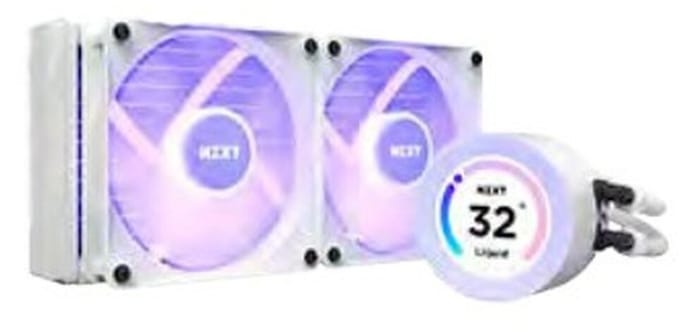 NZXT Kraken Elite 240 White RGB - CPU waterkoeling - Max 31 dBA