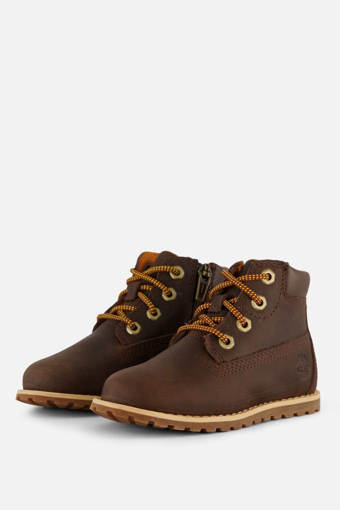 Timberland Timberland Pokey Veterboots bruin Leer