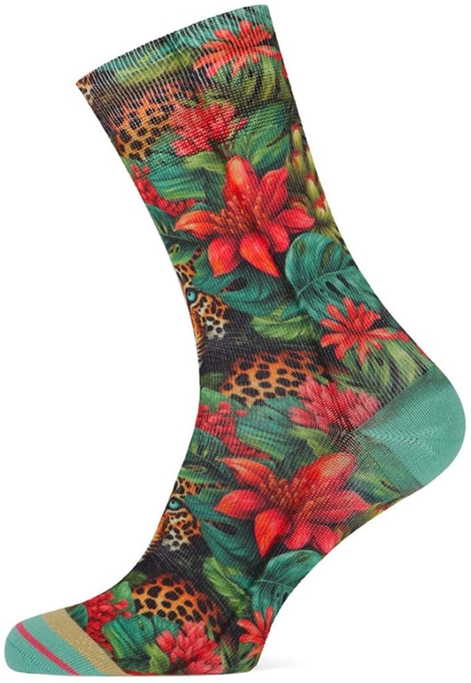 XPOOOS - Jungle Dames Sokken - 1-Pack - Maat One Size