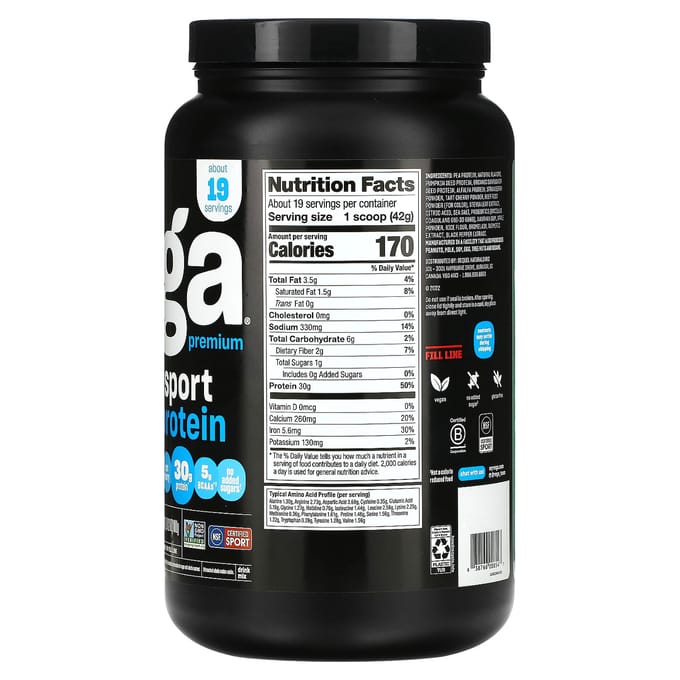 Vega, Sportprestaties, Eiwitpoeder, Bessen, 801g (28.3oz)