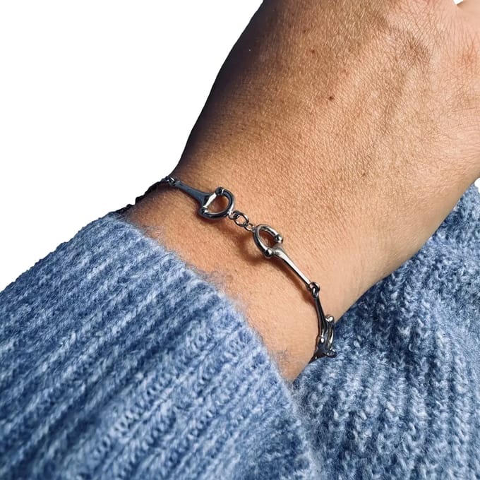 Equestrian Jewelry Armband Gubbe Zilver