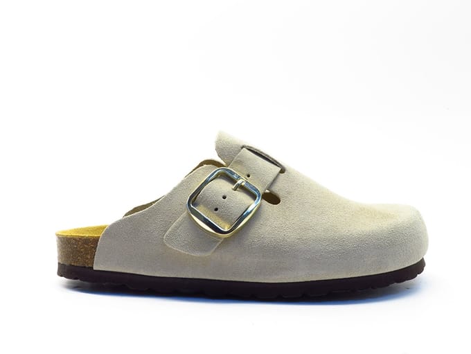 Vamos Piedra dichte slipper 2531 Piedra Taupe