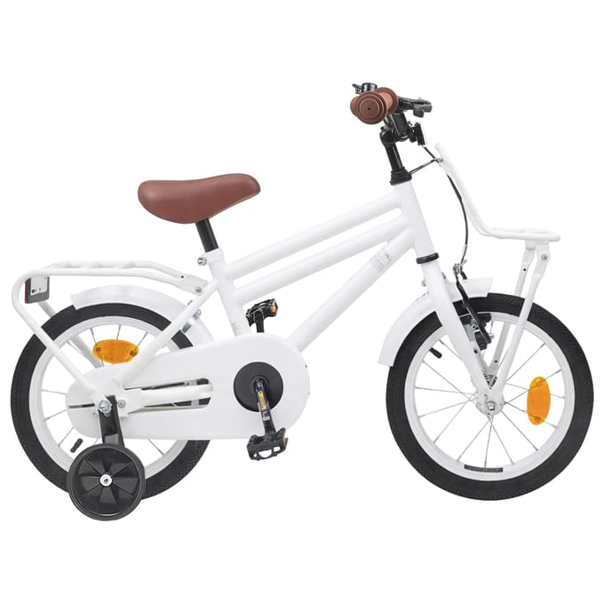 vidaXL - Kinderfiets - 12 - Inch - voor - 2-4 - jaar - oud - Wit