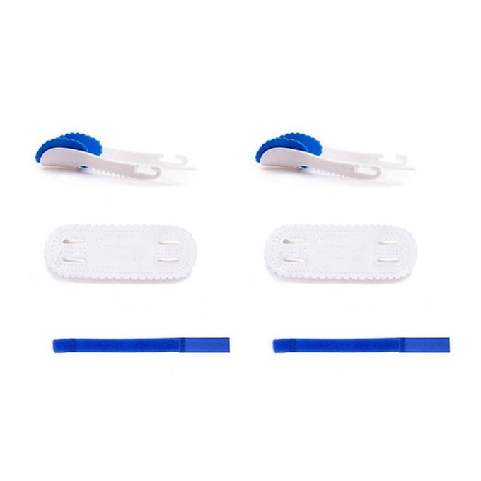 Hallux Valgus Corrector Verstelbare Bunion Corrector Teenspalk Teenbeugel Grote teen stijltang blue