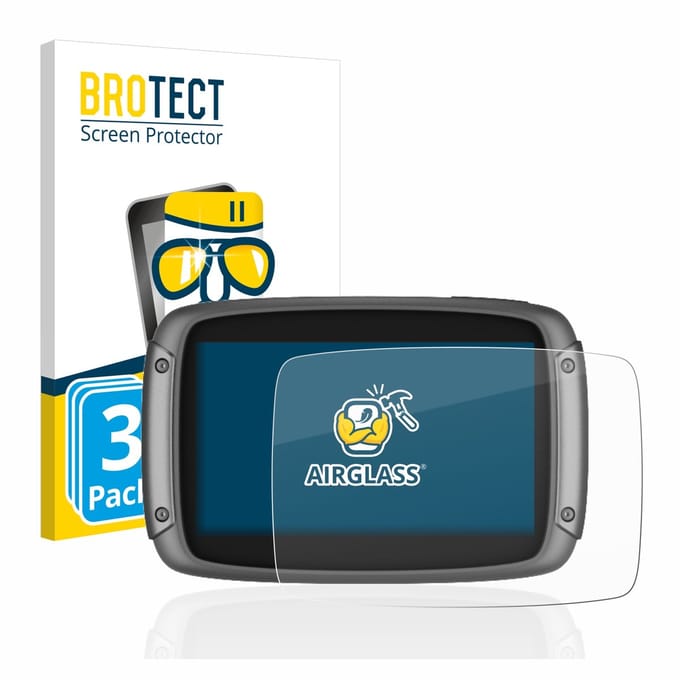 Screenprotector 3 Stuks voor TomTom Rider 500 / 550 Beschermglas transparant