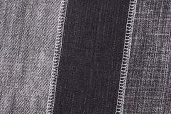 Madison Bankkussen Denim Stripe 120x48 cm grijs BAN6F364