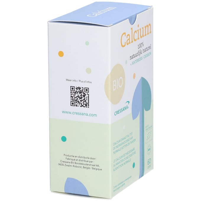 Cressana® Calcium + Waterkers Bio 60 Capsules