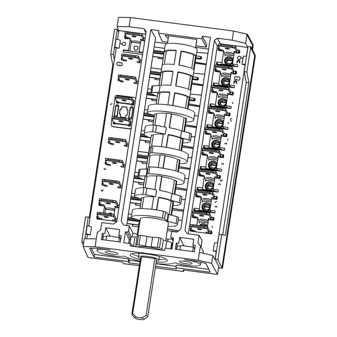 AEG bakovenschakelaar, 5+0 140126651029