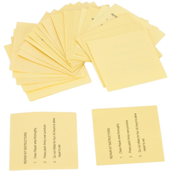 Kit de 30 patchs de réparation auto-adhésifs pour piscines gonflables white