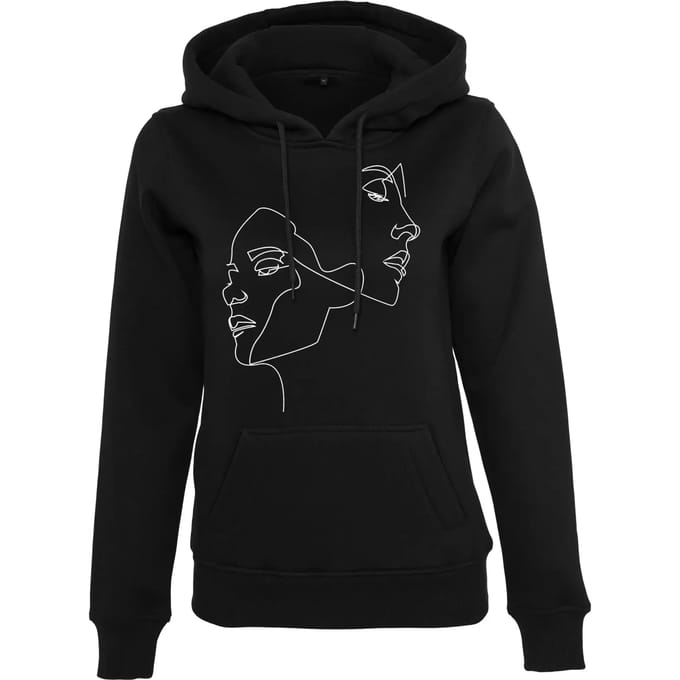 Mister Tee - One Line Fit Hoodie/trui - S - Zwart