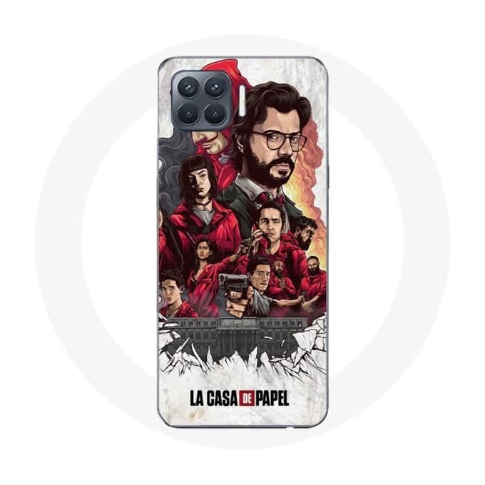 Coque - La Casa De Papel - Oppo A93 - Souple - Affiche art - Protection optimale