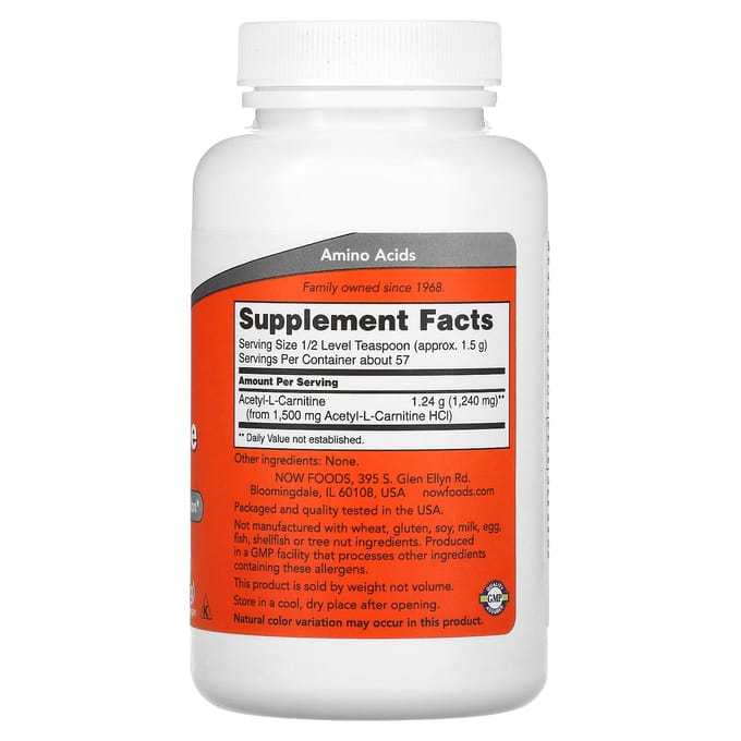 Acetyl-L-Carnitine Powder - 85 g