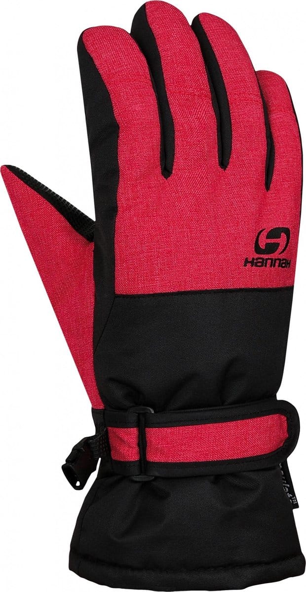 Hannah Handschoenen Mojo Junior Polyester Rood/zwart Maat 12