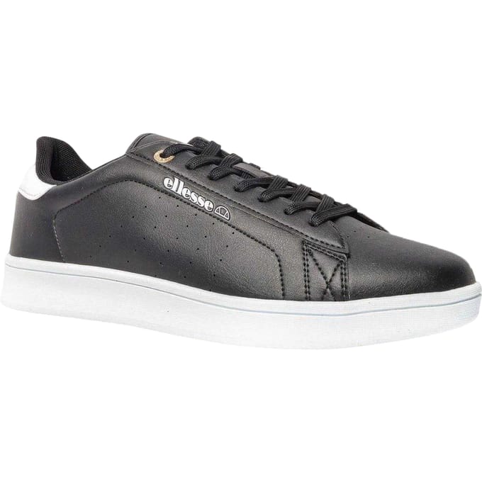 Ellesse Heren Logo Cupsole Sneakers (Zwart/Wit)