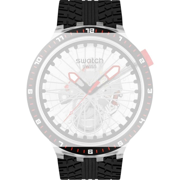 Swatch Plastic - BigBold - SB0/SO27 ASB05K103 The Pilgrim - Tread on it Horlogeband