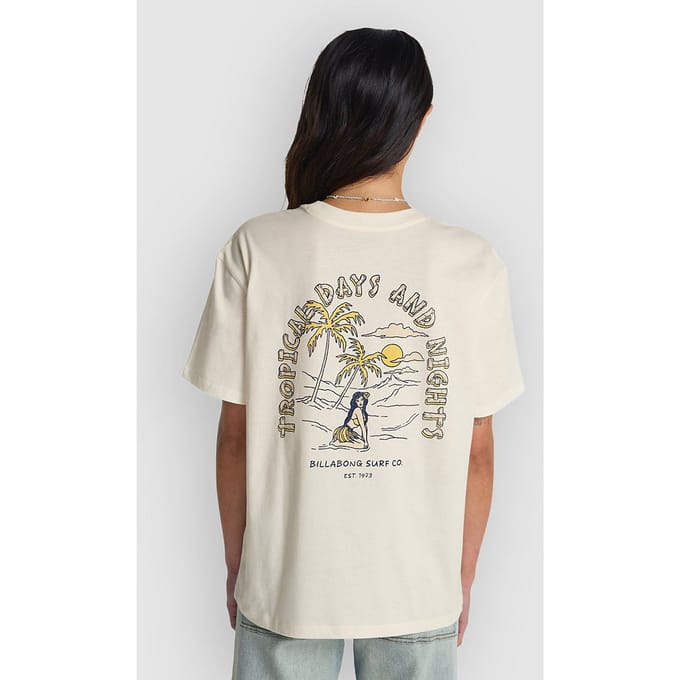T-shirt dames Billabong Welcome To Hawaii