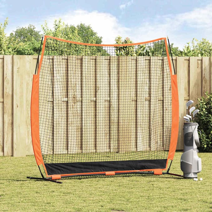 vidaXL - Honkbaloefennet - Zwart - 250 - x - 106,5 - x - 210 - cm - Polyester