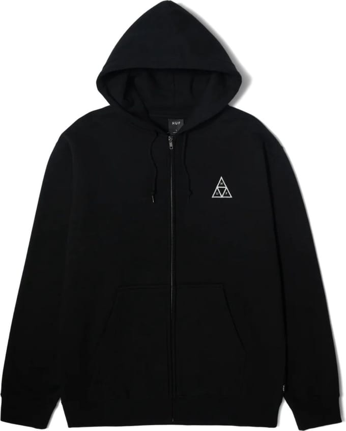 HUF Set Tt F/Z Casual sweater heren Zwart M