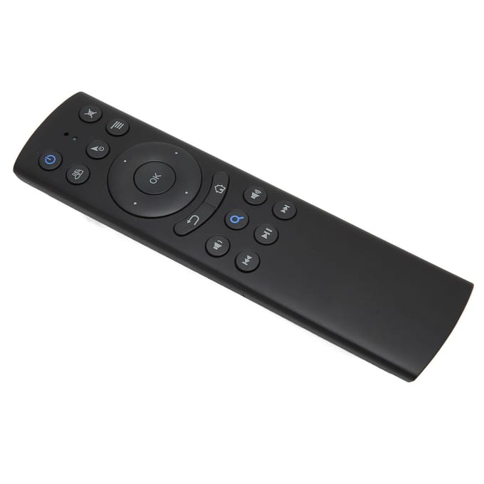 Télécommande Bluetooth Apprentissage IR Multifonction Télécommande de Remplacement pour Projecteur Boîtier TV black