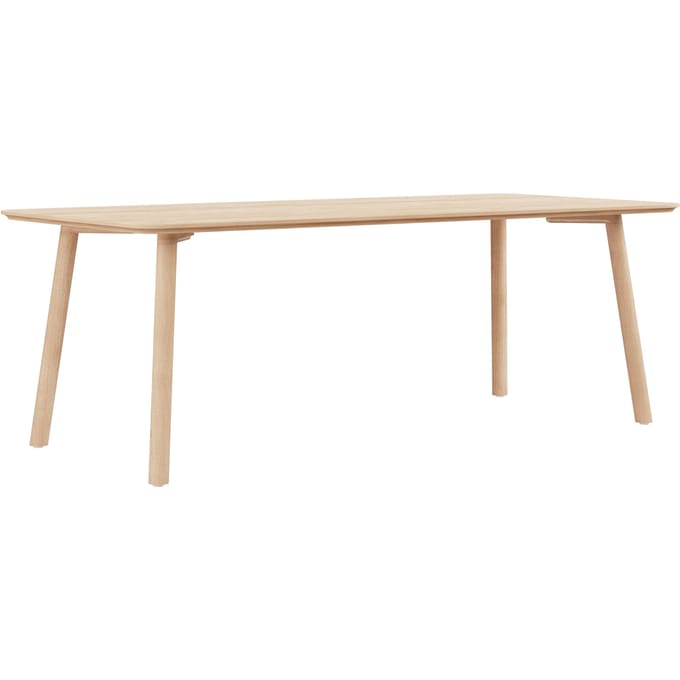 Objekte unserer Tage MEYER 23 Tafel - eik wit - Large (200 x 92 cm)