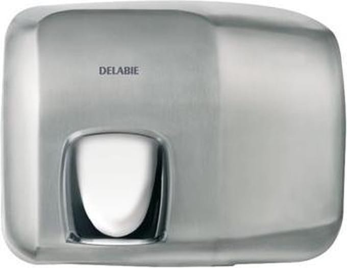 Delabie Handendroger Met Richtbare Blazer 360° Rvs 304 Mat Gepolijst