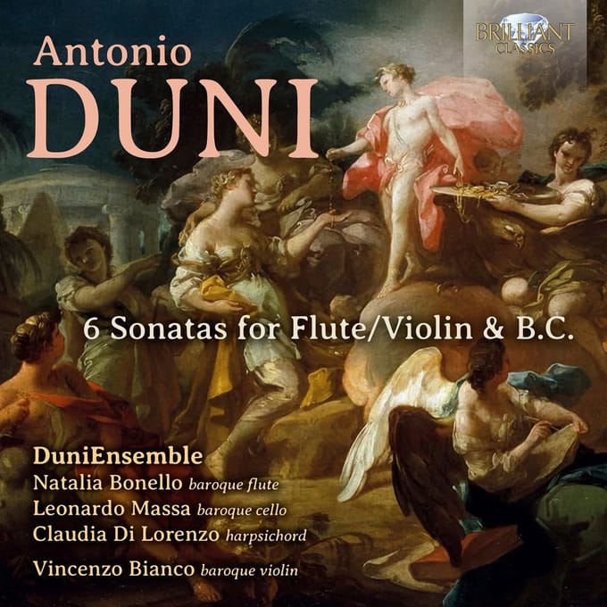 Duniensemble & Natalia Bonello - Duni: 6 Sonatas For Flute/Violin & B.C. (CD)