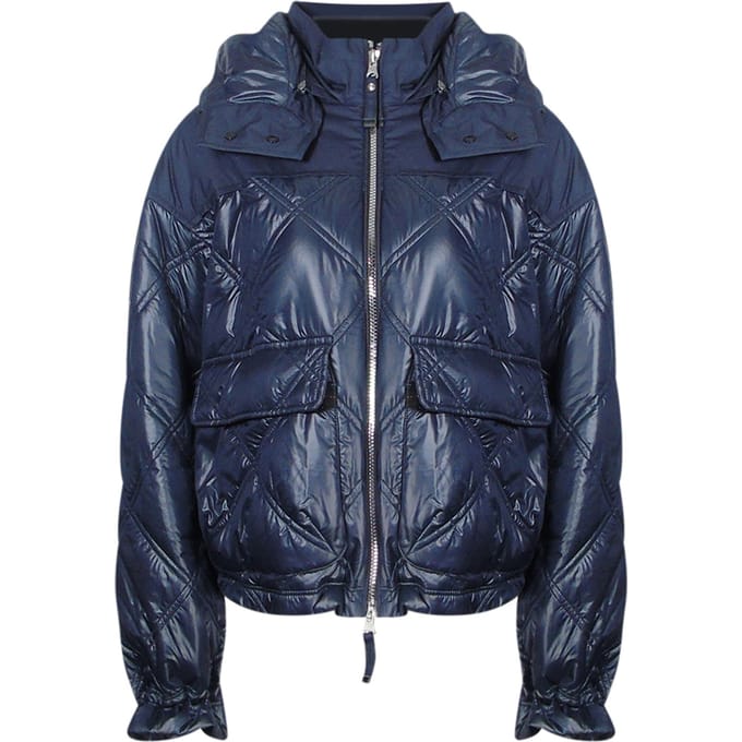Parajumpers Madina Pencil donker marineblauw gewatteerd jack