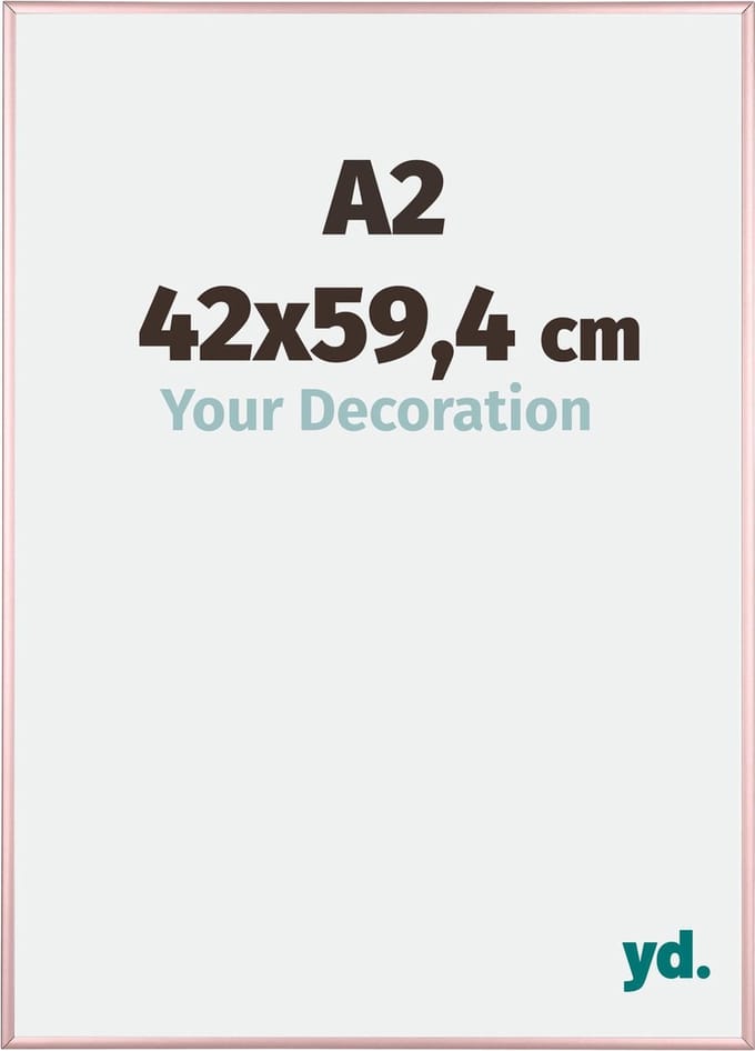 Your Decoration - Fotolijst A2 42x59,4 cm - Aluminium - Koper - Kent