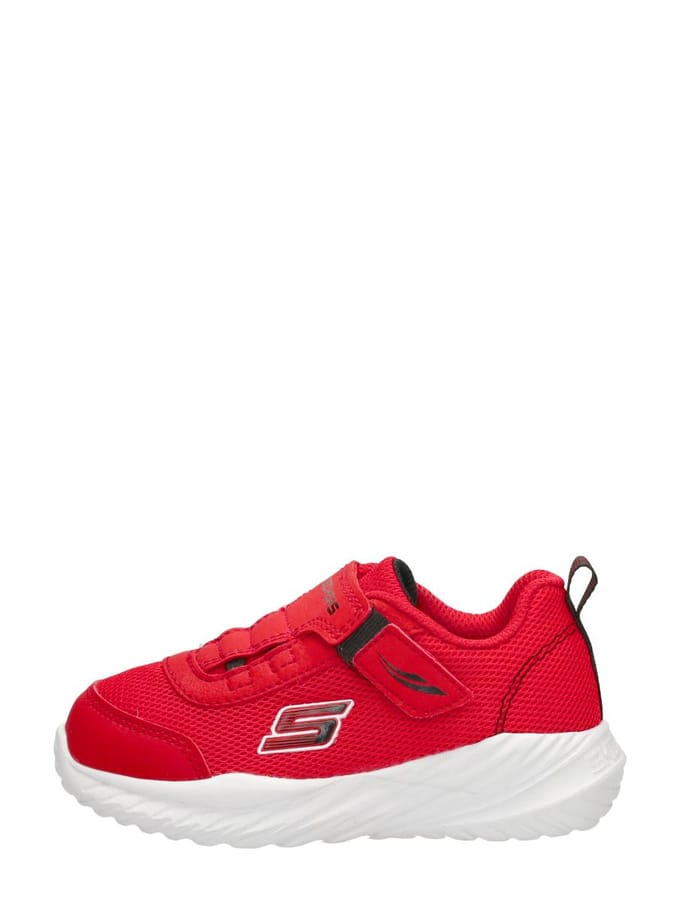Skechers Nitro Sprint Klittenband Laag - Sneakers - Unisex - Rood