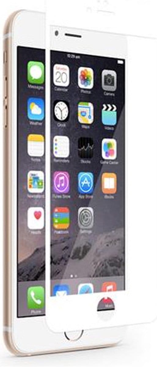 Moshi - iVisor XT Screenprotector iPhone 6 Plus / 6S Plus - clear/white