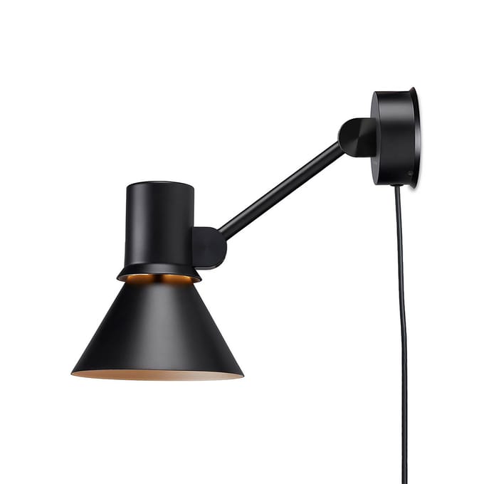 Anglepoise Type 80 W2 Wandlamp met Snoer Mat Zwart
