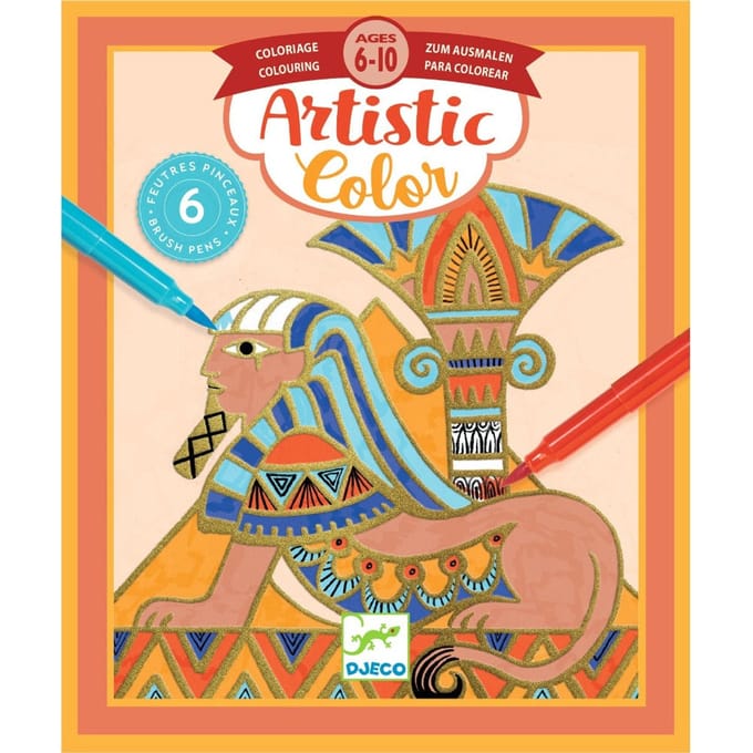 DJECO artistic color Egypte 6jr+