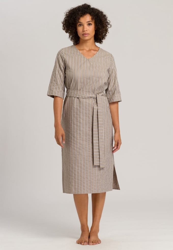 Hanro Urban Casuals Vrijetijdsjurk 078709 Beige - maat M
