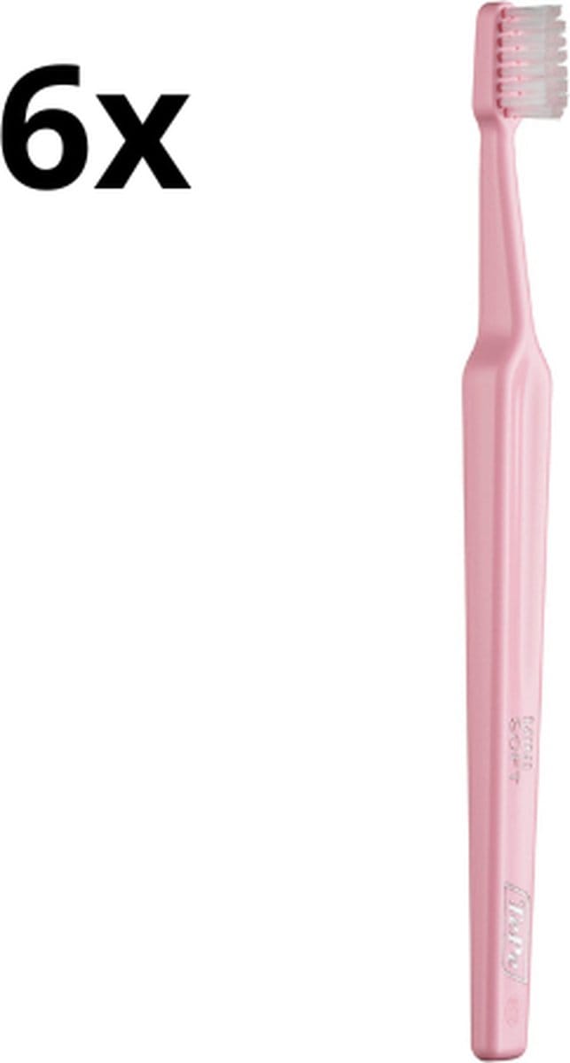 TePe Mini Soft Tandenborstel (0-3 jaar) - 6 stuks - Voordeelverpakking