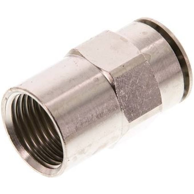 16mm x G1/2'' Messing Insteekfitting Binnendraad FKM