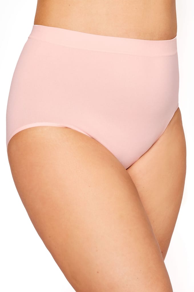 Yours Naadloze Slip Met Hoge Taille In Rozesize 46-48