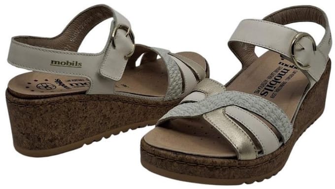 Mobils Nancia charm gold | dames sandaal 7027-P5146494