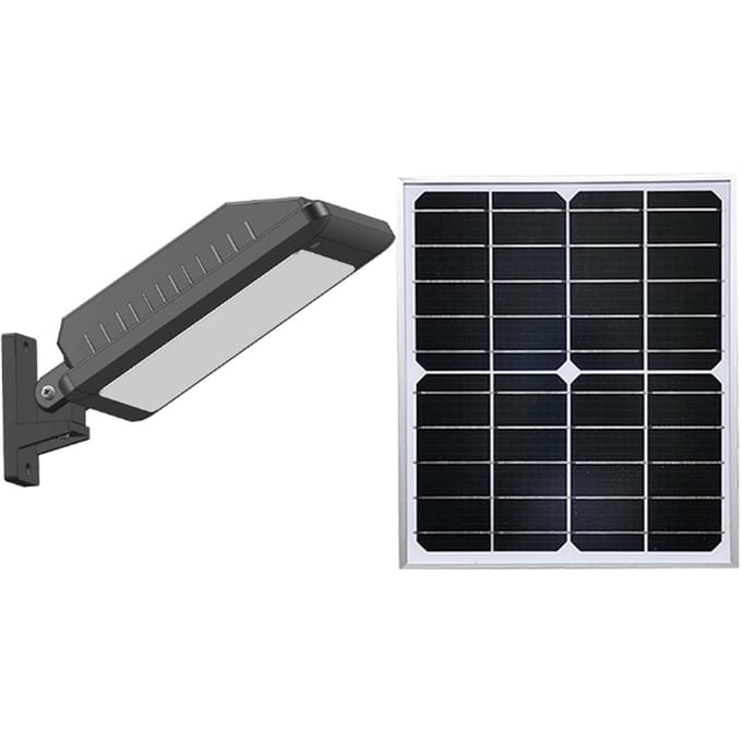 Zonne-straatverlichting Bewegingssensorverlichting Schemer-tot-dageraad Zonne-licht Super Helder Buiten C&RF 12W
