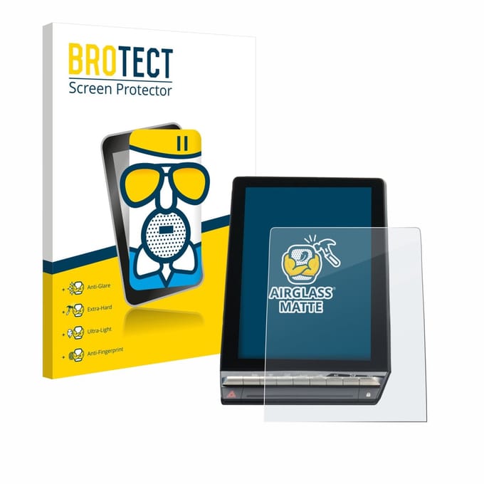 BROTECT - Screenprotector voor Renault Capture 2024 10,4" - Folie Beschermfolie Beschermglas matte